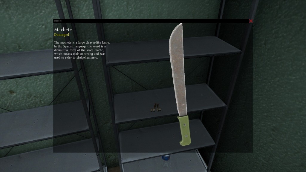 DayZ Standalone Machete