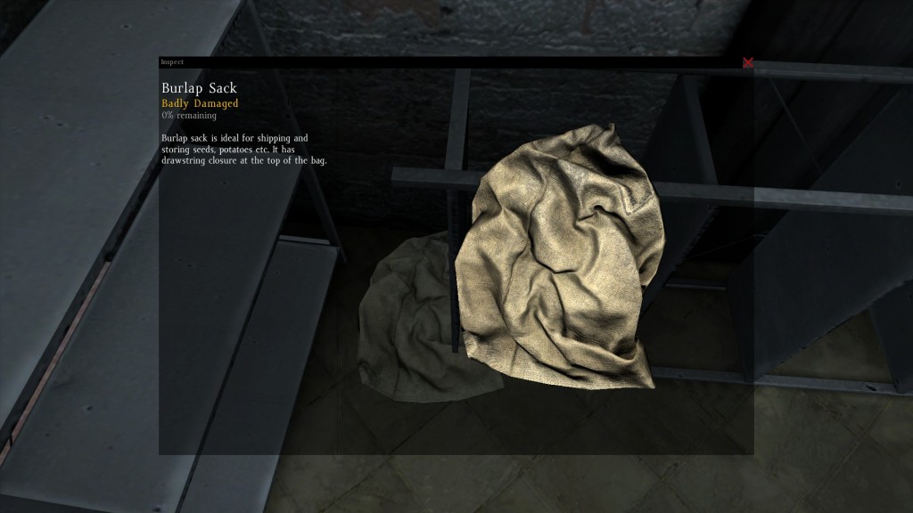 DayZ Standalone Burlap Sack