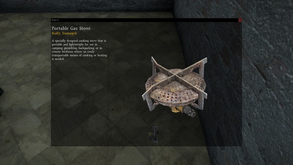 DayZ Standalone portable Gas Stove