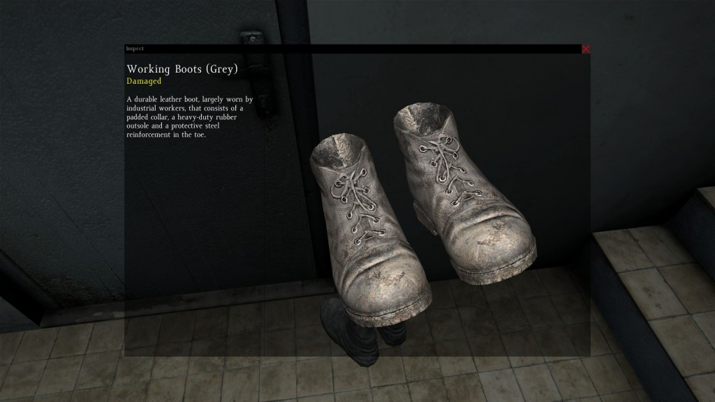 DayZ Standalone Working Boots Grey