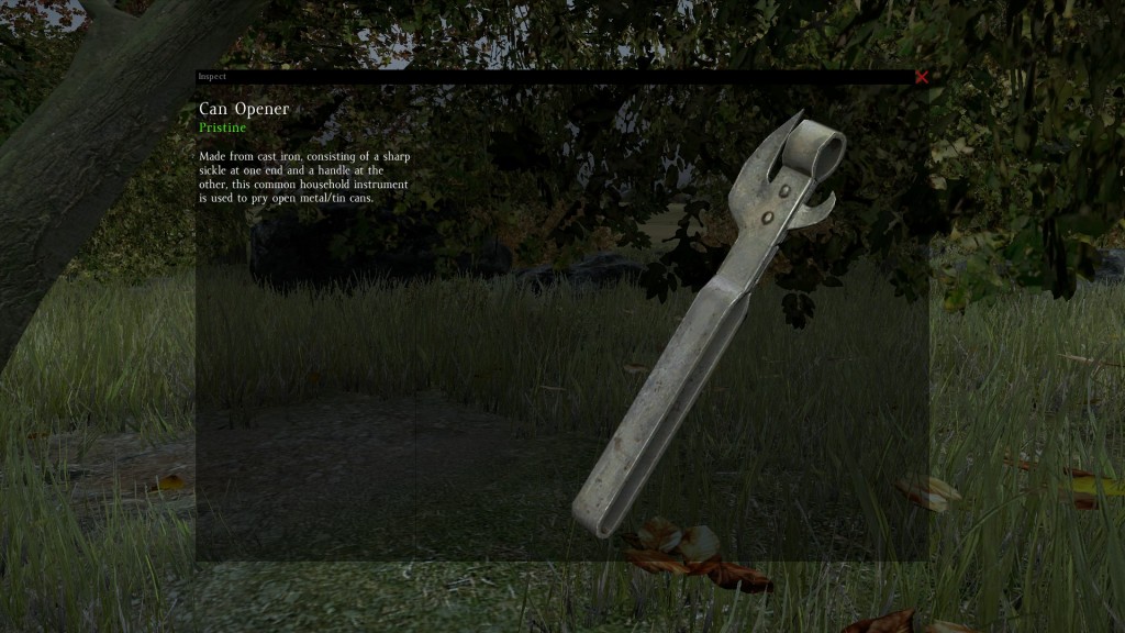 DayZ Standalone Can Opener