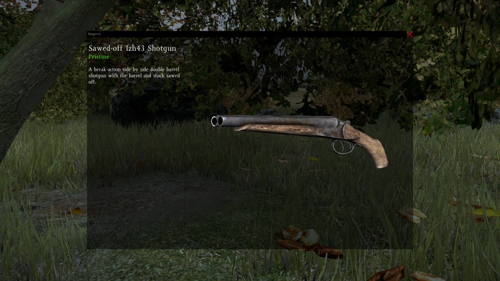 DayZ Standalone sawed off Shotgun