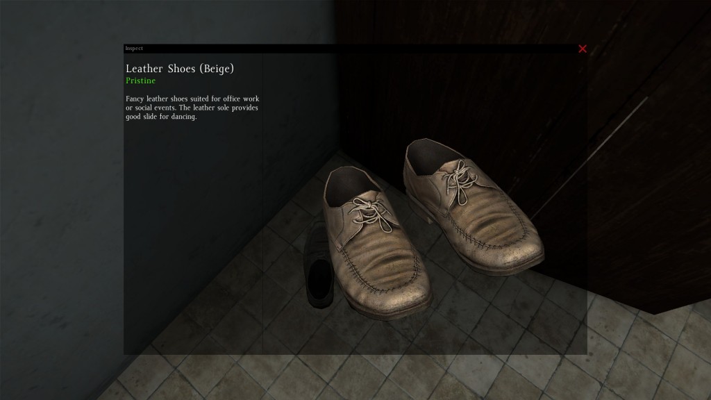 DayZ Standalone Leather Shoes Beige