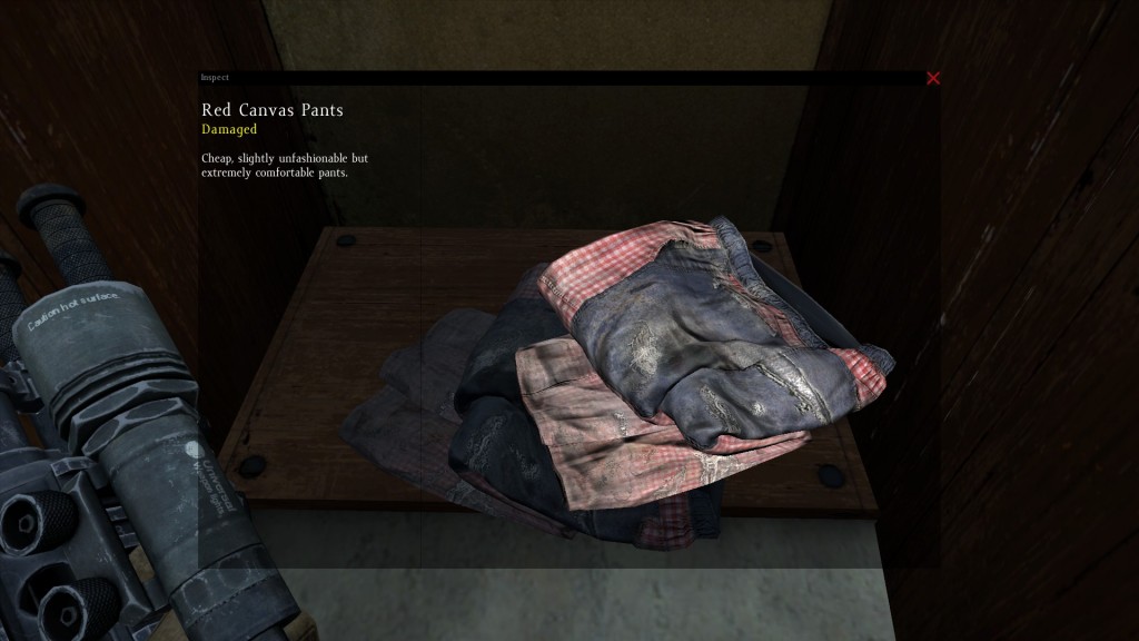 DayZ Standalone Red canvas Pants