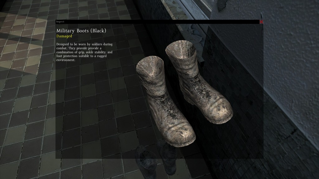 DayZ Standalone Military Boots Black