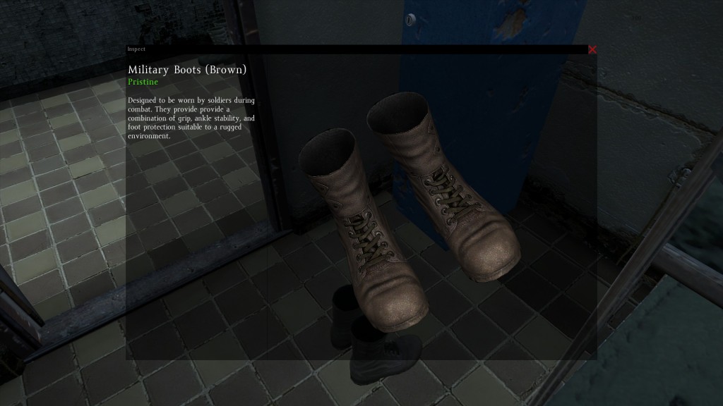 DayZ Standalone Military Boots Brown