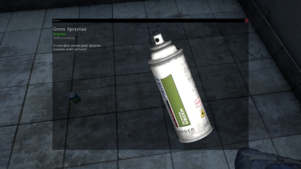 DayZ Standalone Green Spraycan