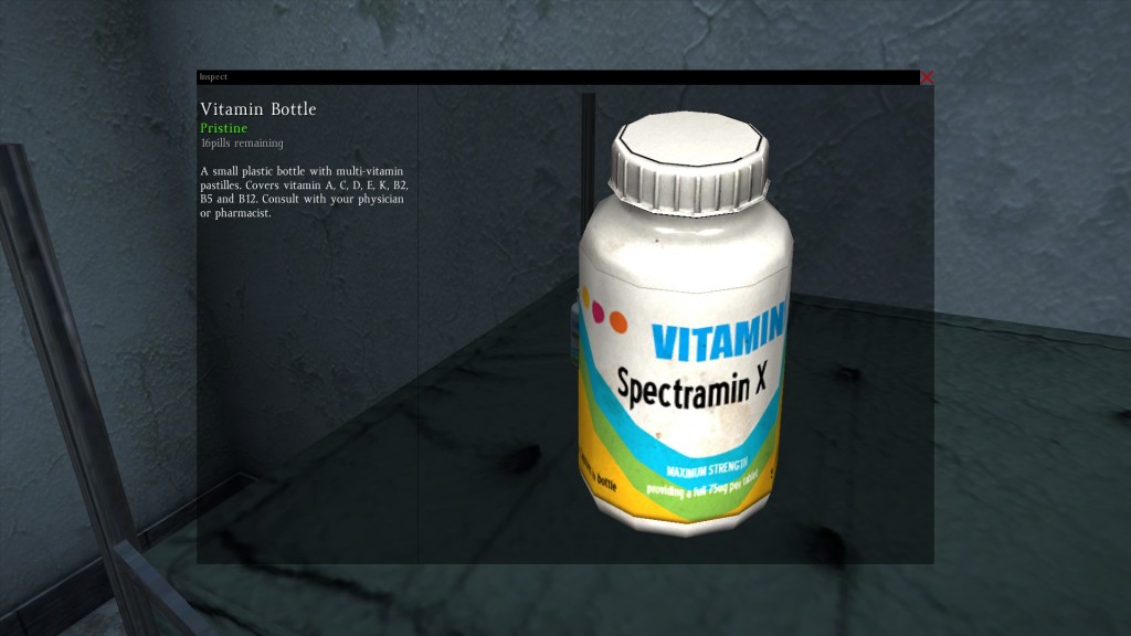 DayZ Standalone Vitamin Bottle