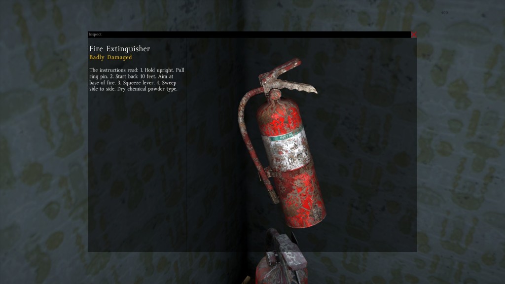 DayZ Standalone Fire Extinguisher