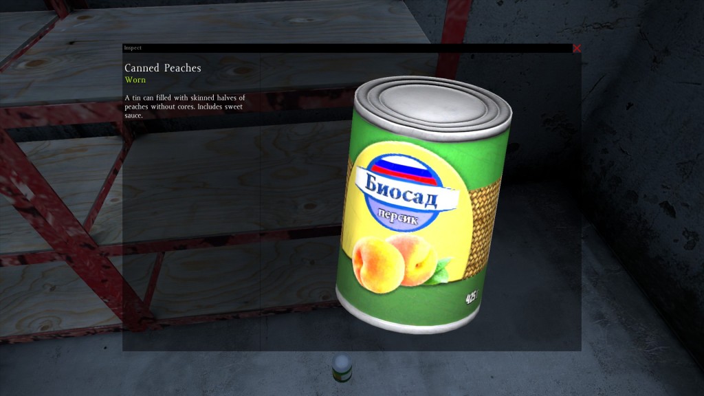 DayZ Standalone Canned Peaches