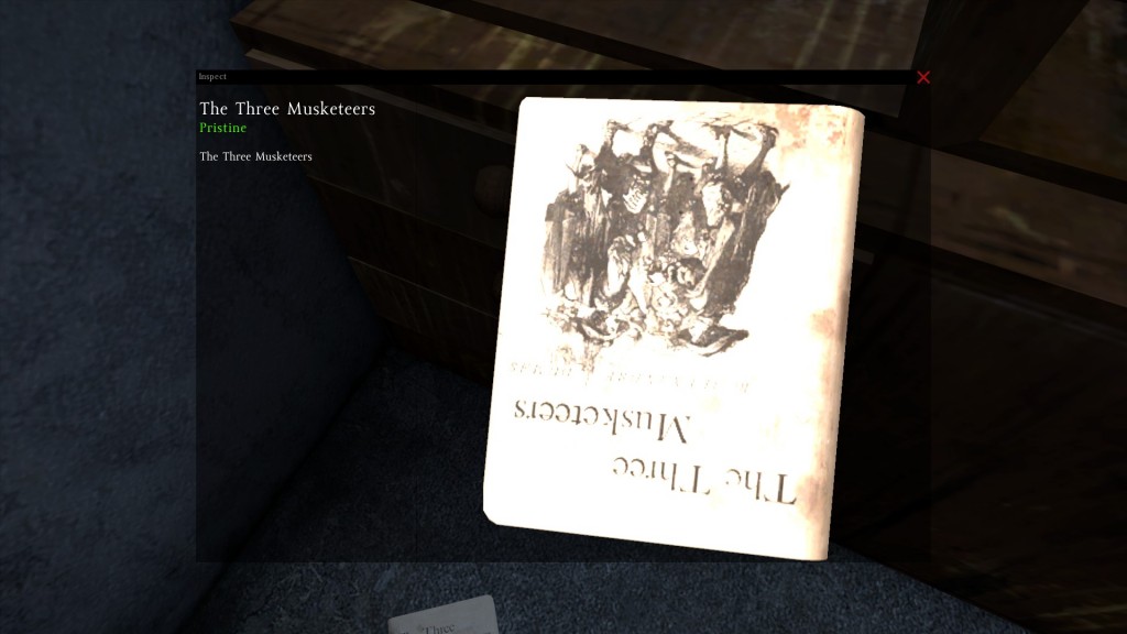 DayZ Standalone Book The Three Musketeers