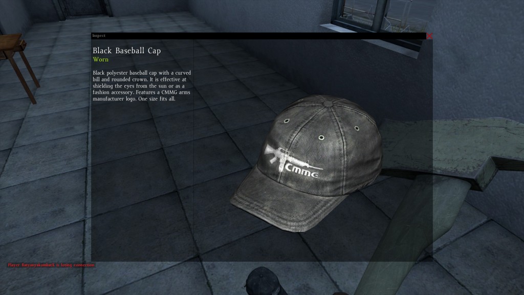 DayZ Standalone Black Baseball Cap