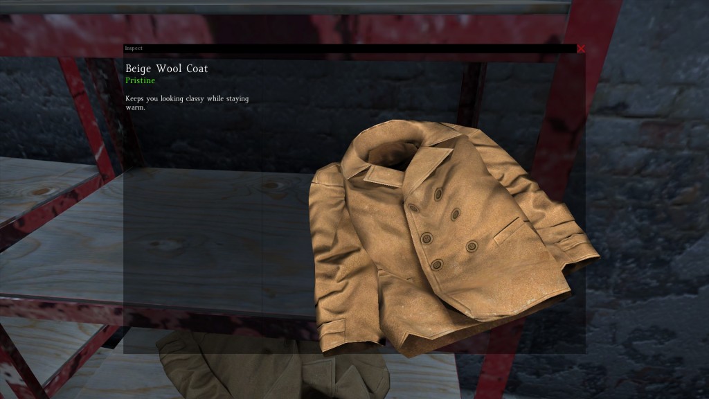 DayZ Standalone Beige Wool Coat