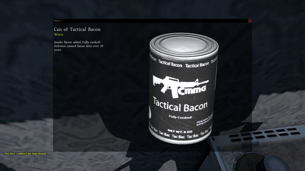 DayZ Standalone Can of Tactical Bacon