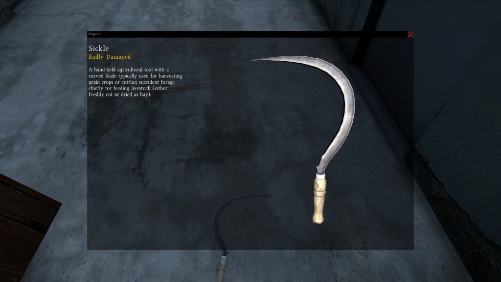 Dayz Standalone Sickle