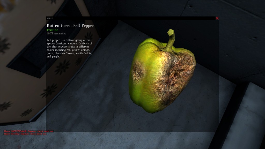 DayZ Standalone rotten green Bell Pepper