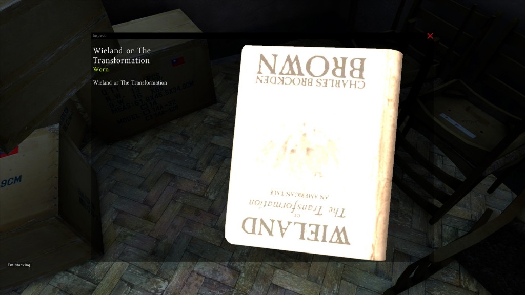 DayZ Standalone Book Wieland or the Transformation