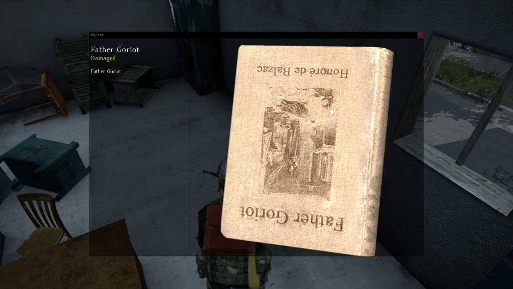 DayZ Standalone Book Father Goriot