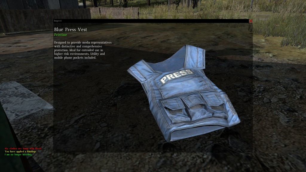 DayZ Standalone Blue Press Vest