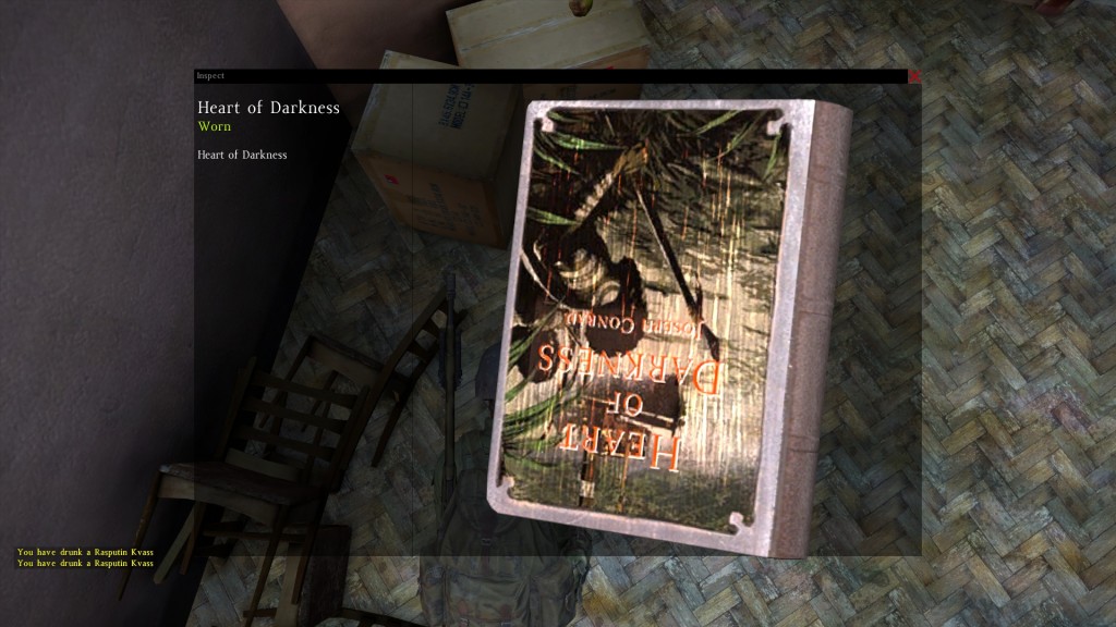 DayZ Standalone Book Heart of Darkness