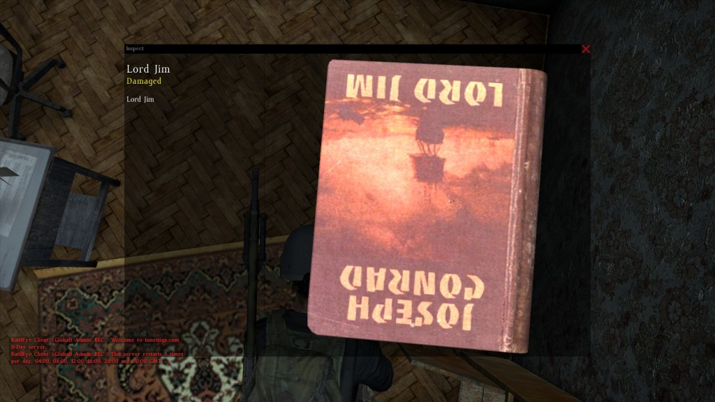 DayZ Standalone Book Lord Jim