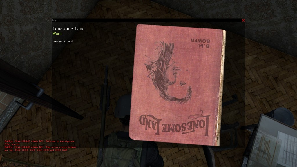 DayZ Standalone Book Lonesome Land