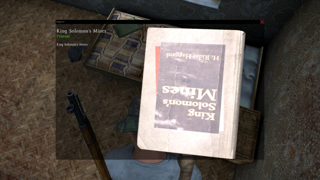 DayZ Standalone Book King Solomon's Mines