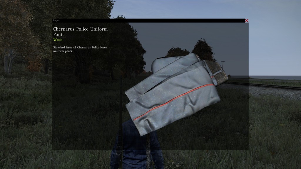 DayZ Standalone Chernarus Police Uniform Pants