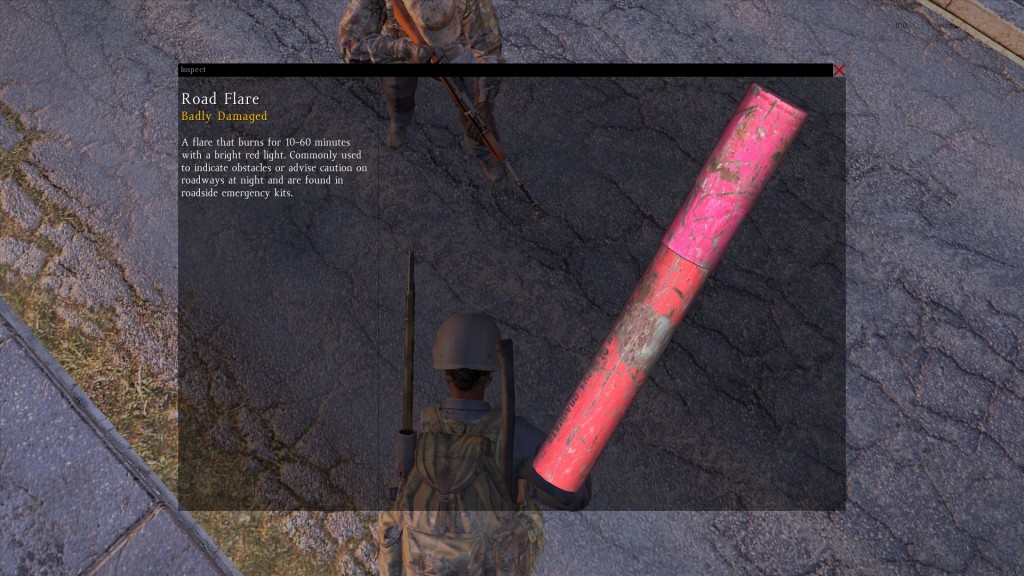 DayZ Standalone Road Flare