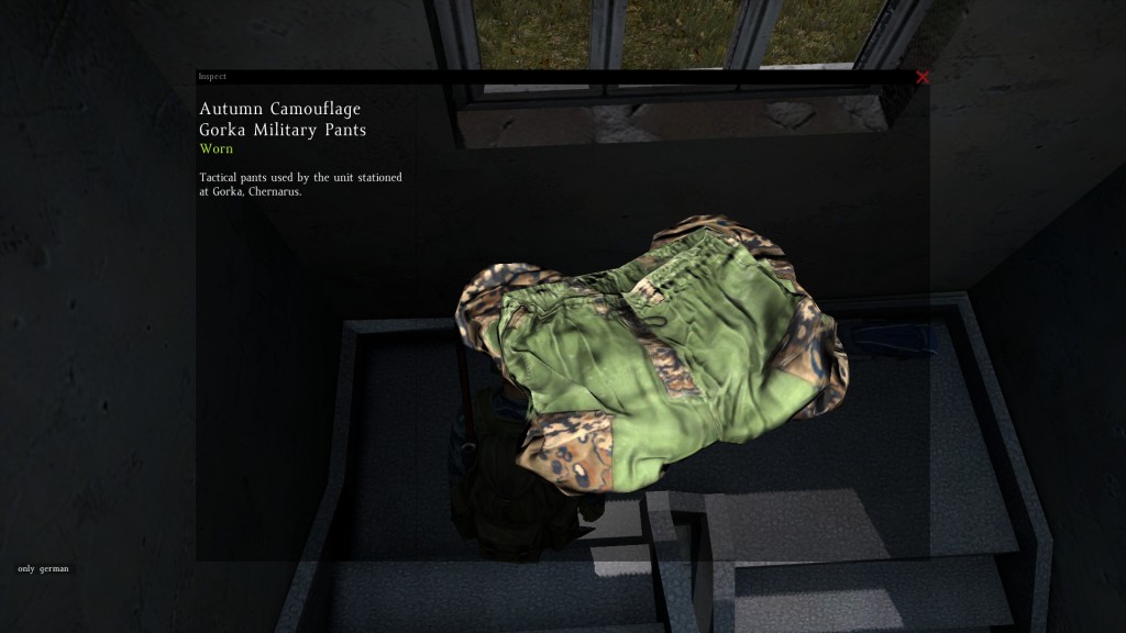 DayZ Standalone - Autumn Camouflage Gorka Military Pants