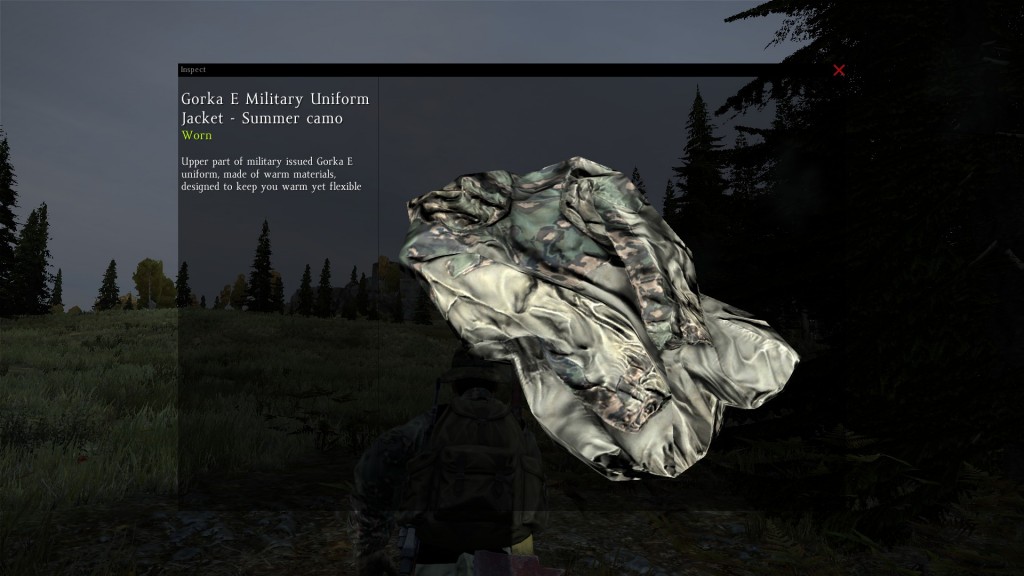 DayZ Standalone - Gorka E Military Uniform Jacket - Summer camo