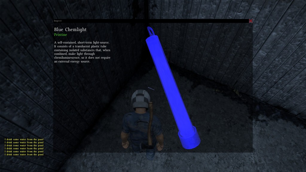 DayZ Standalone - Blue Chemlight